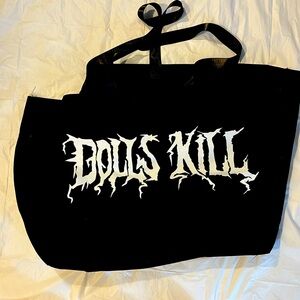 Dolls kill tote bag